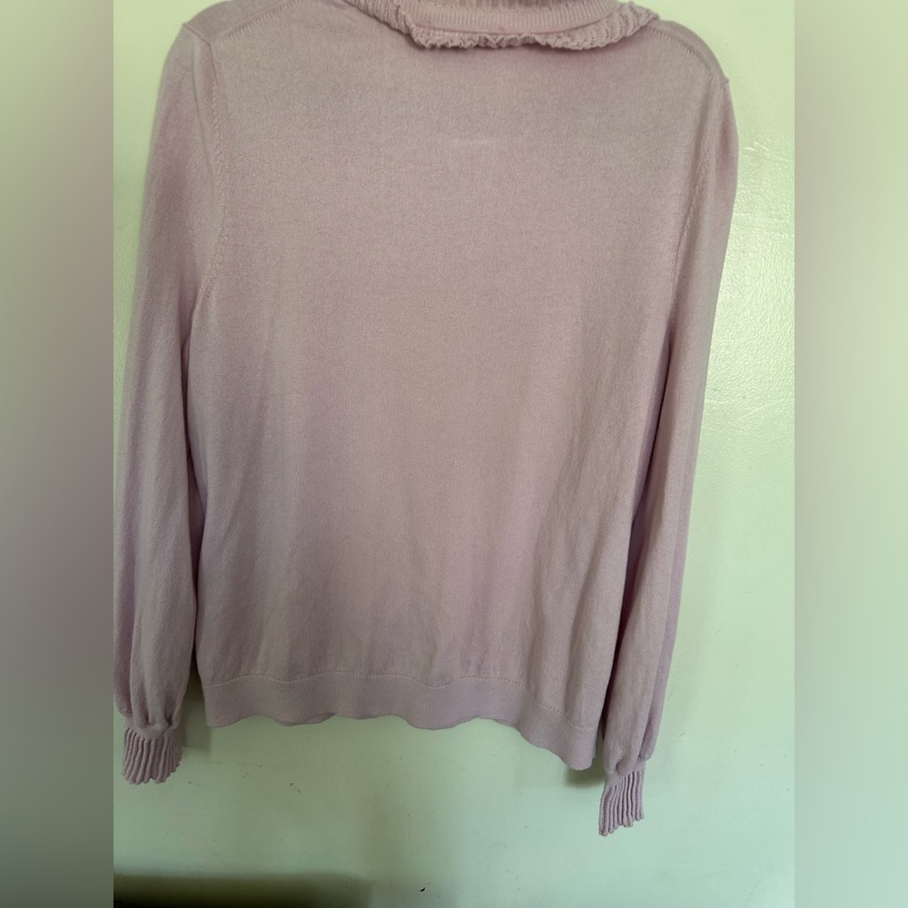 Boden Cardigan Womens Pink Wool Cotton Sweater size US 16/18 - Picture 7 of 10